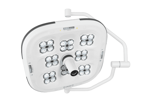EPURE ceiling light array in surgical room