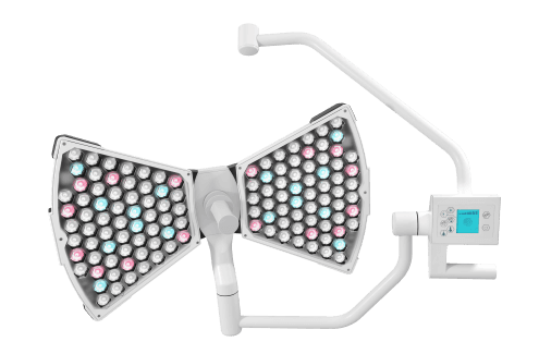 Integrated OR environment with ceiling lights